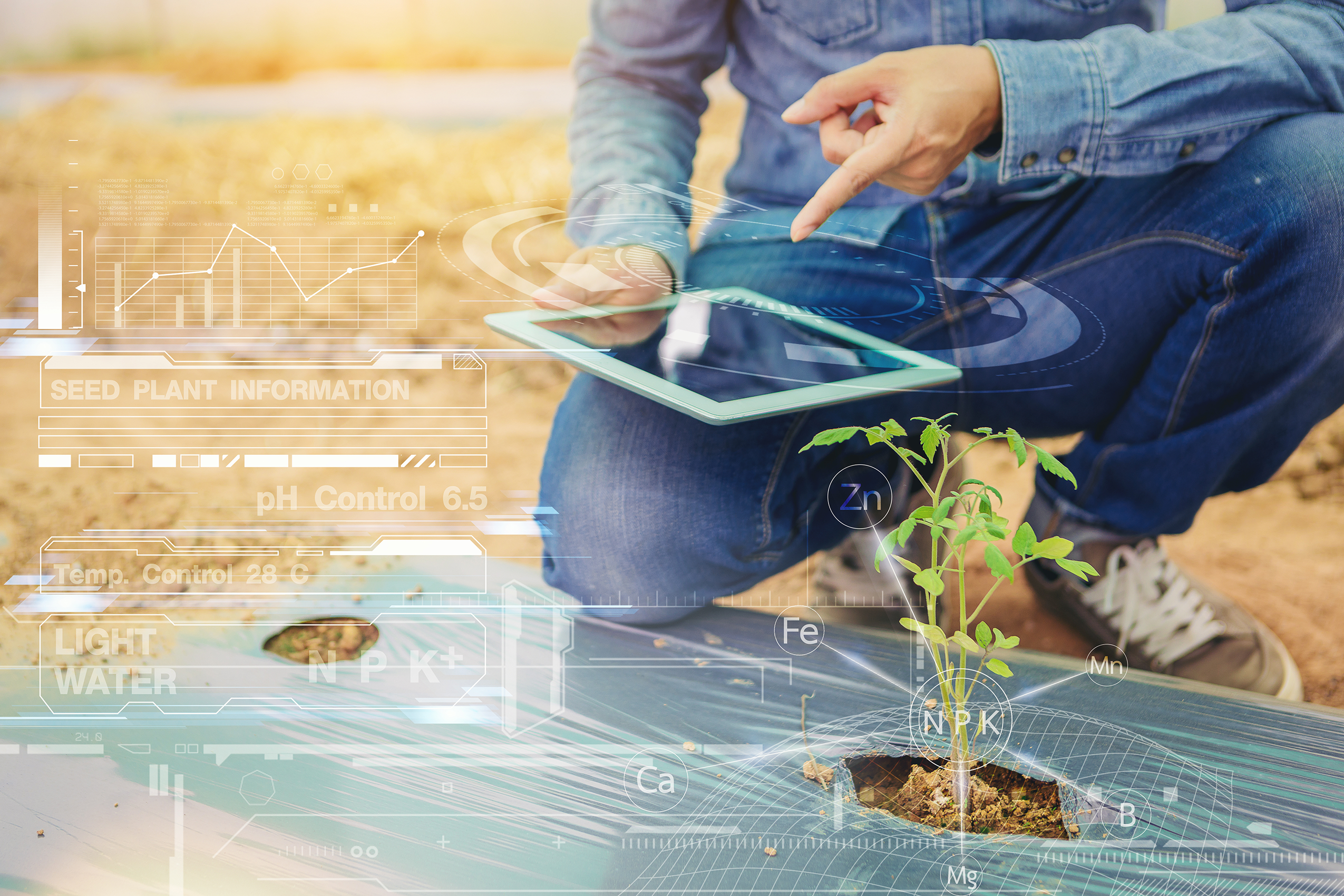 Transformando<br> la Agricultura con IoT